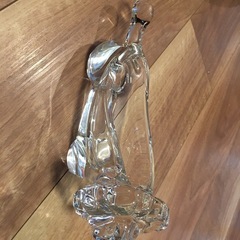 無料ライオンのガラス小物入れの画像