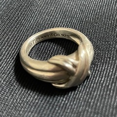 TIFFANY&Co.  ティファニーシグネイチャーリング 8号 シルバー925の画像