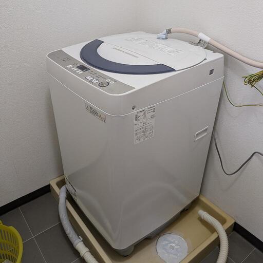 SHARP  全自動洗濯機  5.5Kg  ES-GE55R-H