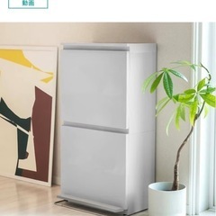 ニトリ 2段ゴミ箱の画像