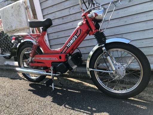 トモスTOMOS 65cc 目立つレッドカラー (ジョージ) 逗子・葉山の