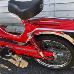トモス　TOMOS 65cc 目立つレッドカラーの画像