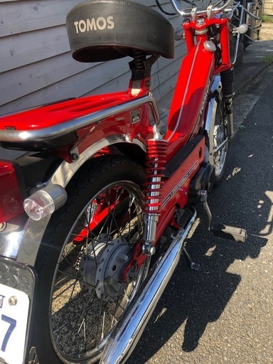 トモスTOMOS 65cc 目立つレッドカラー (ジョージ) 逗子・葉山の