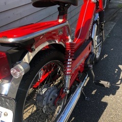 トモス　TOMOS 65cc 目立つレッドカラーの画像