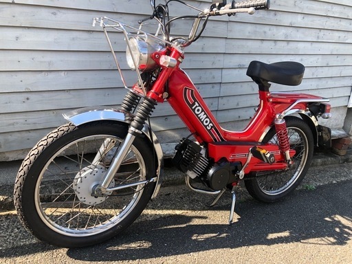 トモス　TOMOS 65cc 目立つレッドカラー