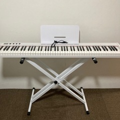 【ジャンク品】　電子ピアノ  88鍵盤 スタンド