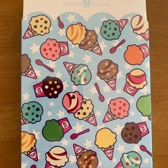 新品未使用　baskinBRrobbins スタンドメモ アイス...
