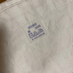 白シーツ　の画像