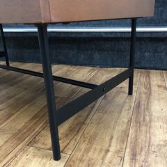 ▼値下げ▼ローテーブル センターテーブル UNICO (ウニコ) ローテーブル ブラウン HOXTON リビング家具 幅90cm💳自社配送時🌟代引き可💳※現金、クレジット、スマホ決済対応※の画像