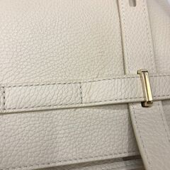 【698】トートバッグ FURLA ベージュ （W38cm×H25cm×D14cm）の画像