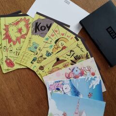 BTS ポストカード