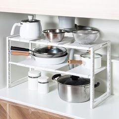 【ニトリ】※未使用品※シンク下伸縮ラック
