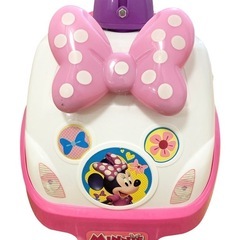 「ミニーマウス」足蹴り&バッテリー走行 Disney キディランド ディズニー ミニーマウス 2-in-1