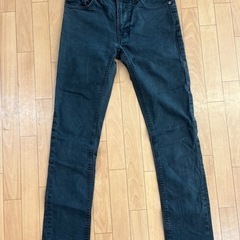 nudie jeans シンフィン　ブラック　29×32 裾上げ無しの画像