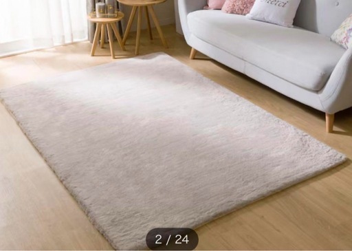 ペコリーノ ニトリ 200cm×290cm アクセントラグ うさぎラグ2 ペコリーノ様専用 ニトリ 200cm×290cm アクセントラグ うさぎ