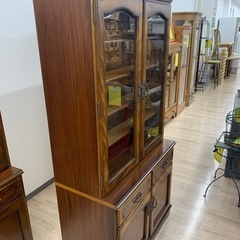 カリモク コロニアル 食器棚