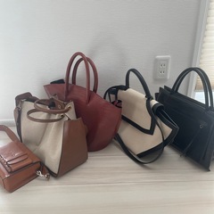 鞄5個をまとめてお譲り致します。