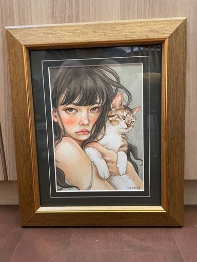 おちょぴさんの絵画です