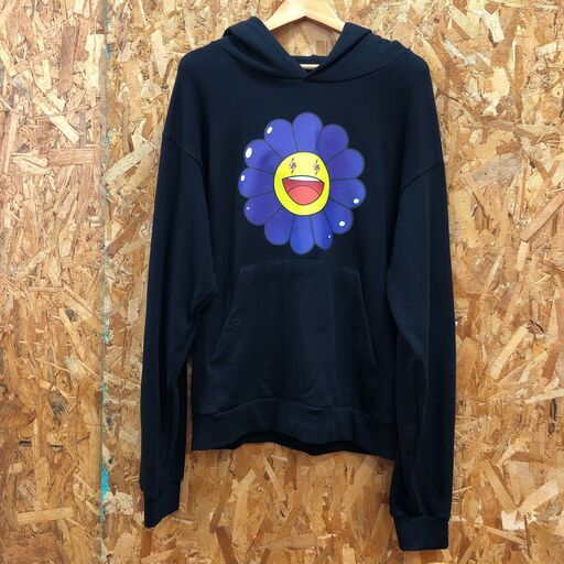 【ジャングルジャングル岸和田店】jbaivin×村上隆 プルオーバー パーカー メンズ Lサイズ ブラック 南大阪 岸和田 貝塚市 泉佐野市 高石市 泉大津市 和泉市 忠岡町 熊取町