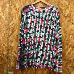 Supreme　DYED　BEAR　ロンT　メンズ　Lサイズ　ピ...
