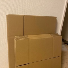 未使用段ボール大4個・小6個