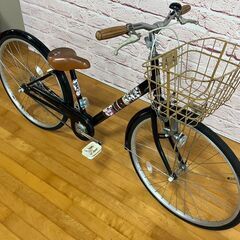 【小学生用】整備済中古自転車 ブリヂストン 26型エコパルモカ 身長133cm程度から  黒色 <自転車のオオムラ 静岡店>の画像
