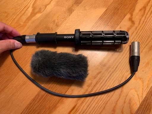 SONY ECM-VG1 ファーウィンドスクリーン付属　ジャンク
