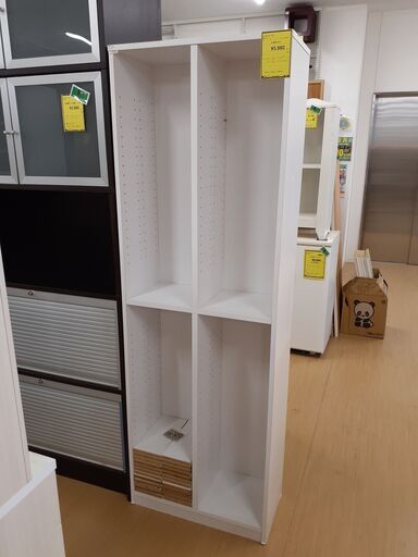【B12】★本棚 ホワイト