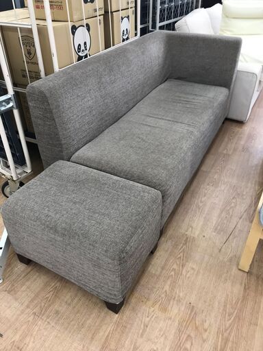 ★ジモティ割あり★ SPIGA 2人用ソファ グレー  クリーニング済み KJ6399