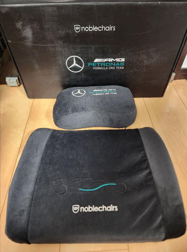 ゲーミングチェア用　noblechairs　Mercedes-AMGクッションセット