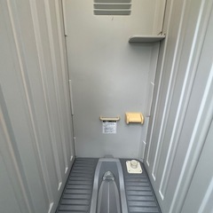 ポンプ式簡易水洗トイレの画像