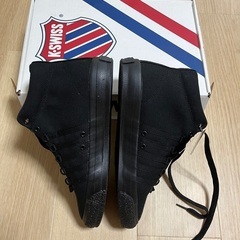 【新品未使用】K・SWISSハイカットシューズの画像