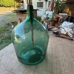 デミジョンボトル　ドライフラワー　インテリア　観葉植物の画像