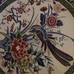 花鳥図、大皿の画像