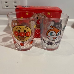 アンパンマングラス&食器セット
