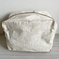 ☆お値引可能☆【極美品】Dakota  大きめポーチ ベージュの画像