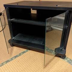 ガラス扉付き テレビ台の画像