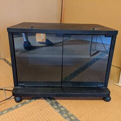 ガラス扉付き テレビ台