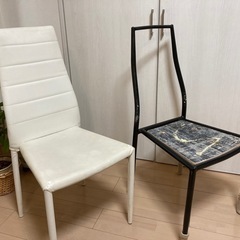 ジャンク品)ダイニングチェア　5脚　10/24まで　