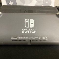 Switch Lite グレーの画像
