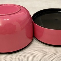美品 お弁当箱 二段弁当 ピンク 弁当箱 ランチの画像