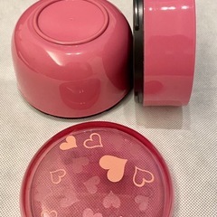 美品 お弁当箱 二段弁当 ピンク 弁当箱 ランチの画像