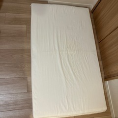 ベビー布団用ボックスシーツ　白