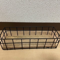 美品★スパイスラック ウッド調の画像