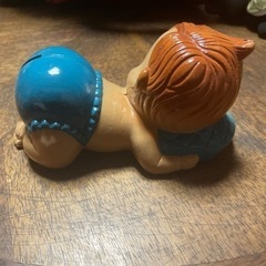 レトロ　ソフビ　人形　の画像