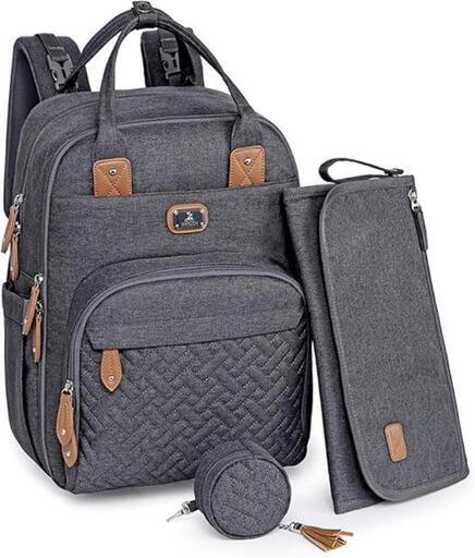 Dikaslon マザーズリュック　オムツシート  ポーチ 3点セット