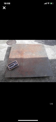 最終値下げ 低床フロアースケール1200×1200