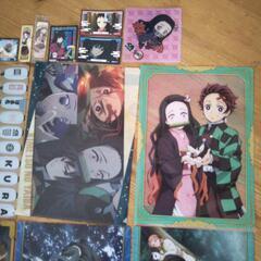 新品未使用 キャラクター 鬼滅の刃 クリアファイル+シール まとめ売の画像