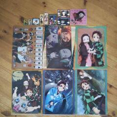 新品未使用 キャラクター 鬼滅の刃 クリアファイル+シール まとめ売