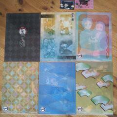 新品未使用 キャラクター 鬼滅の刃 クリアファイル+シール まとめ売の画像